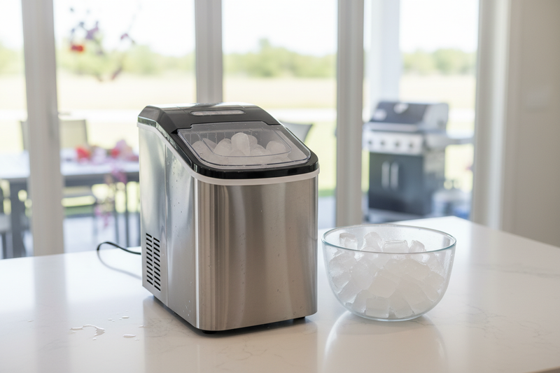 My Free-Standing Ice Maker for Home Handled a 50-Person BBQ