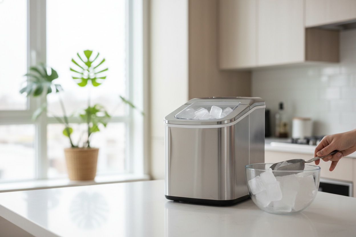 Why an Ice Machine Without Water Line Beats Expensive Plumbing