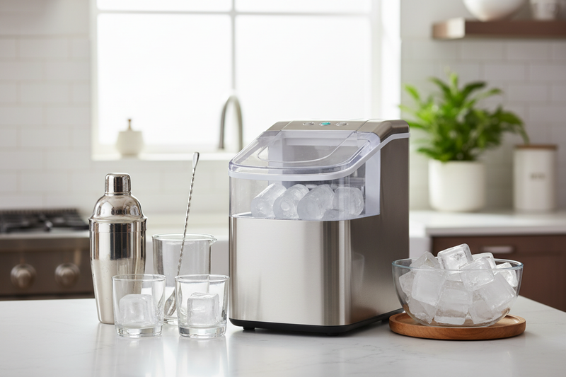 Why Your Cocktails Look Cheap (And the Clear Ice Machine Maker Cure)