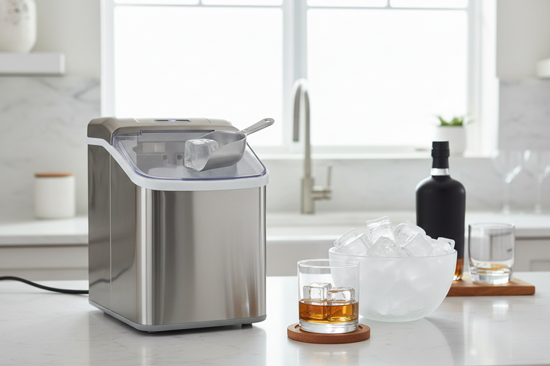I Ruined Good Bourbon Until I Found a Clear Ice Ice Maker