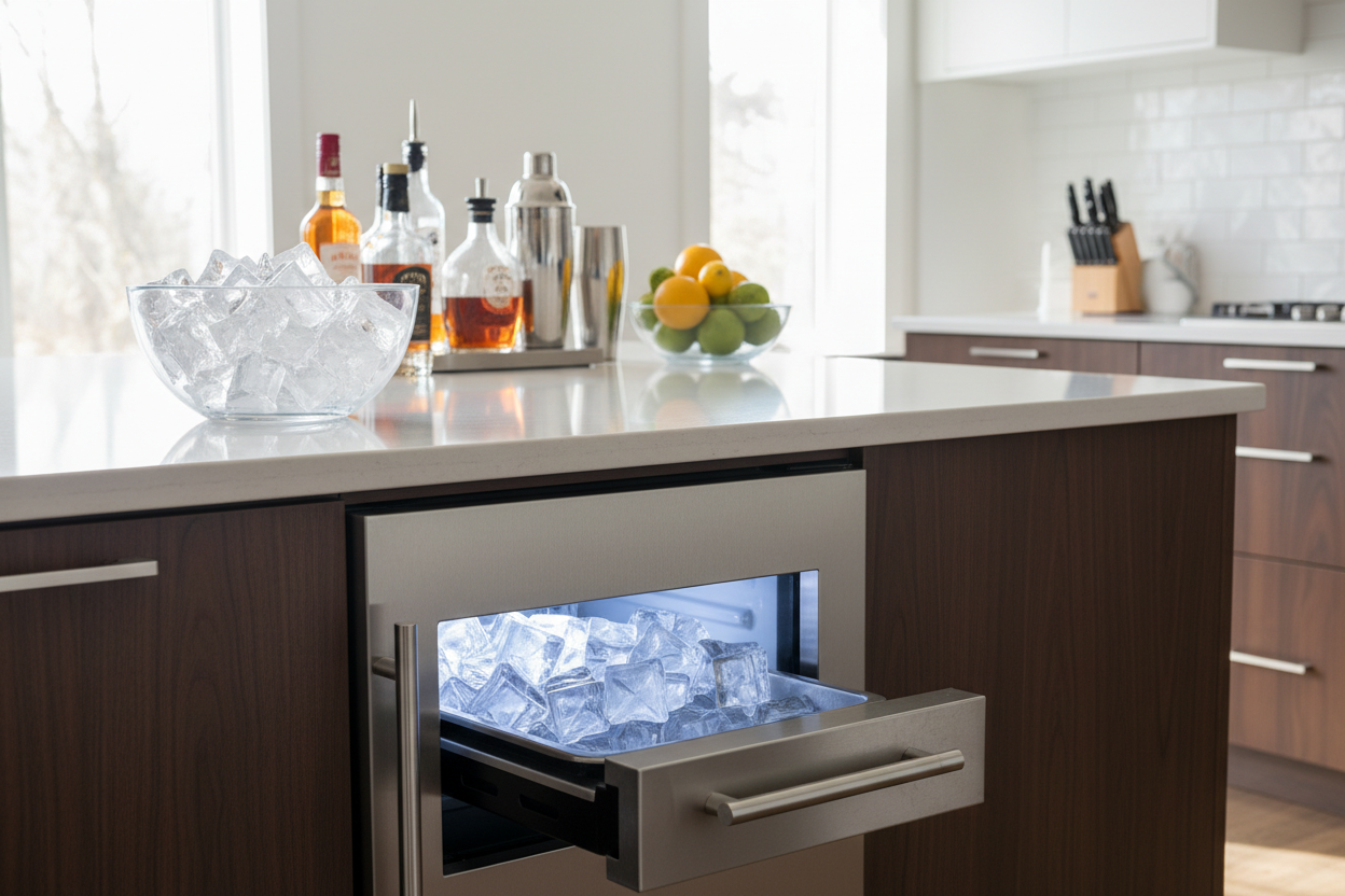 I Installed a Built-In Clear Ice Maker—Here Is the Real Cost