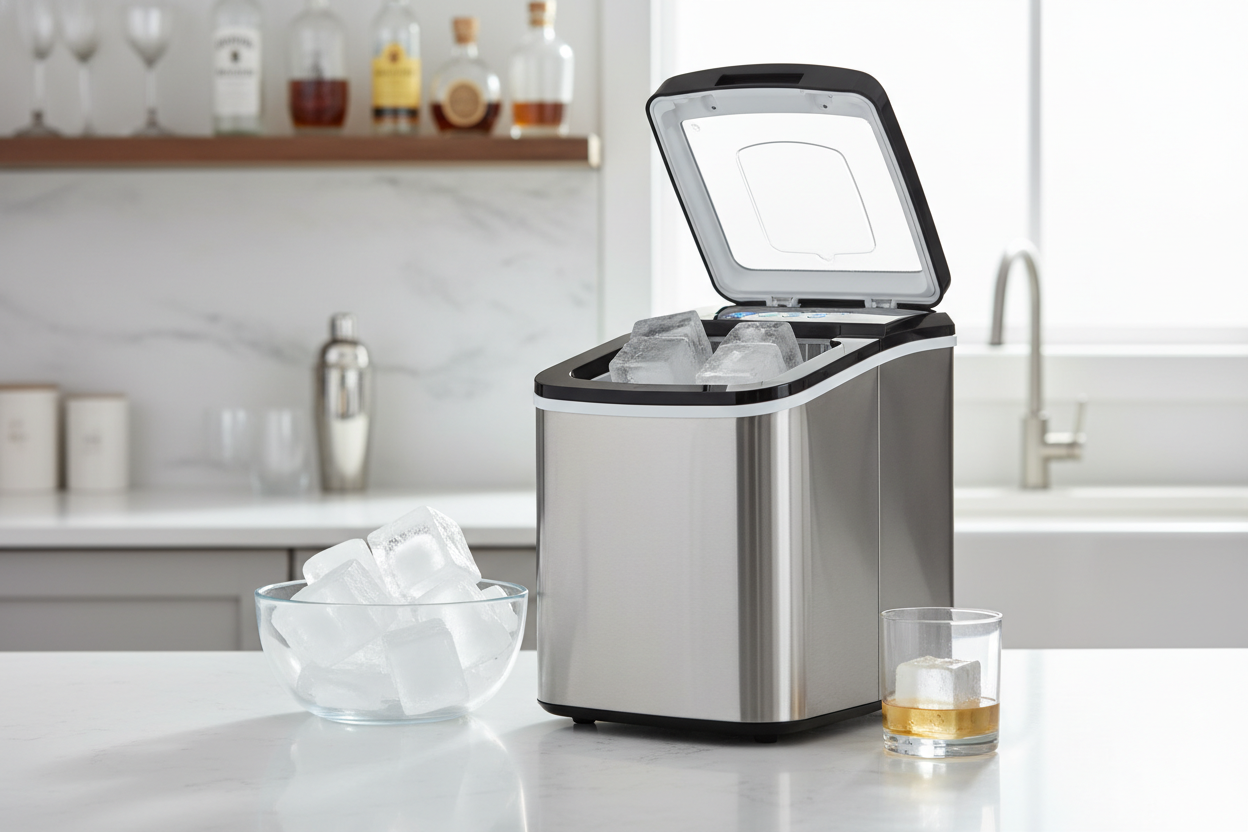I Finally Found a Big Cube Ice Maker That Doesn't Suck