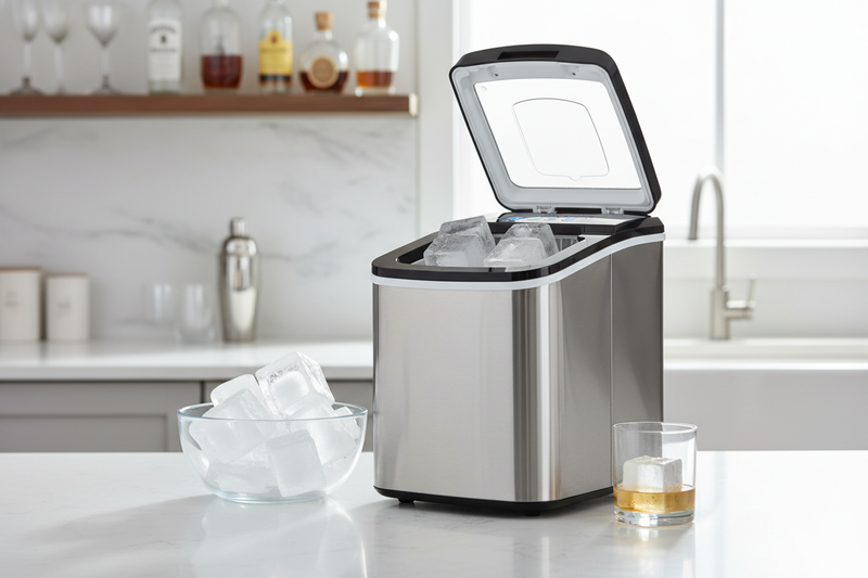 I Finally Found a Big Cube Ice Maker That Doesn't Suck