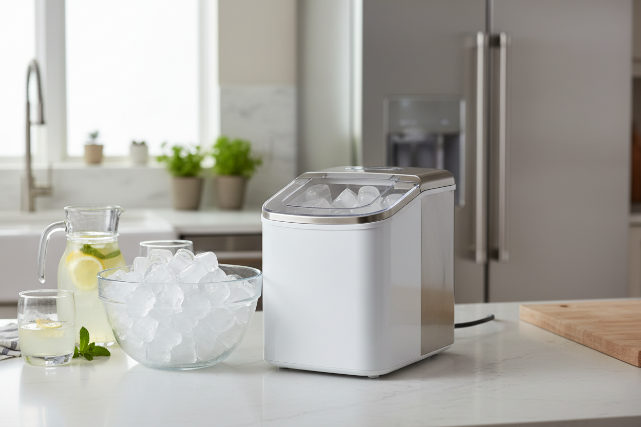My Hunt for an Ice Cube Maker Machine UK Kitchens Can Actually Fit