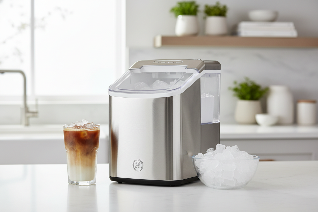 I Finally Splurged on a GE Ice Maker Countertop Unit (Here's Why)