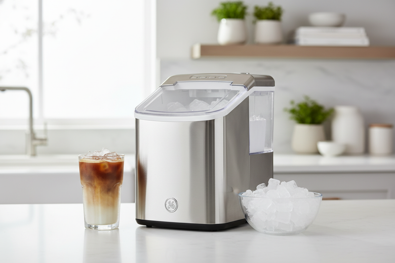 I Finally Splurged on a GE Ice Maker Countertop Unit (Here's Why)