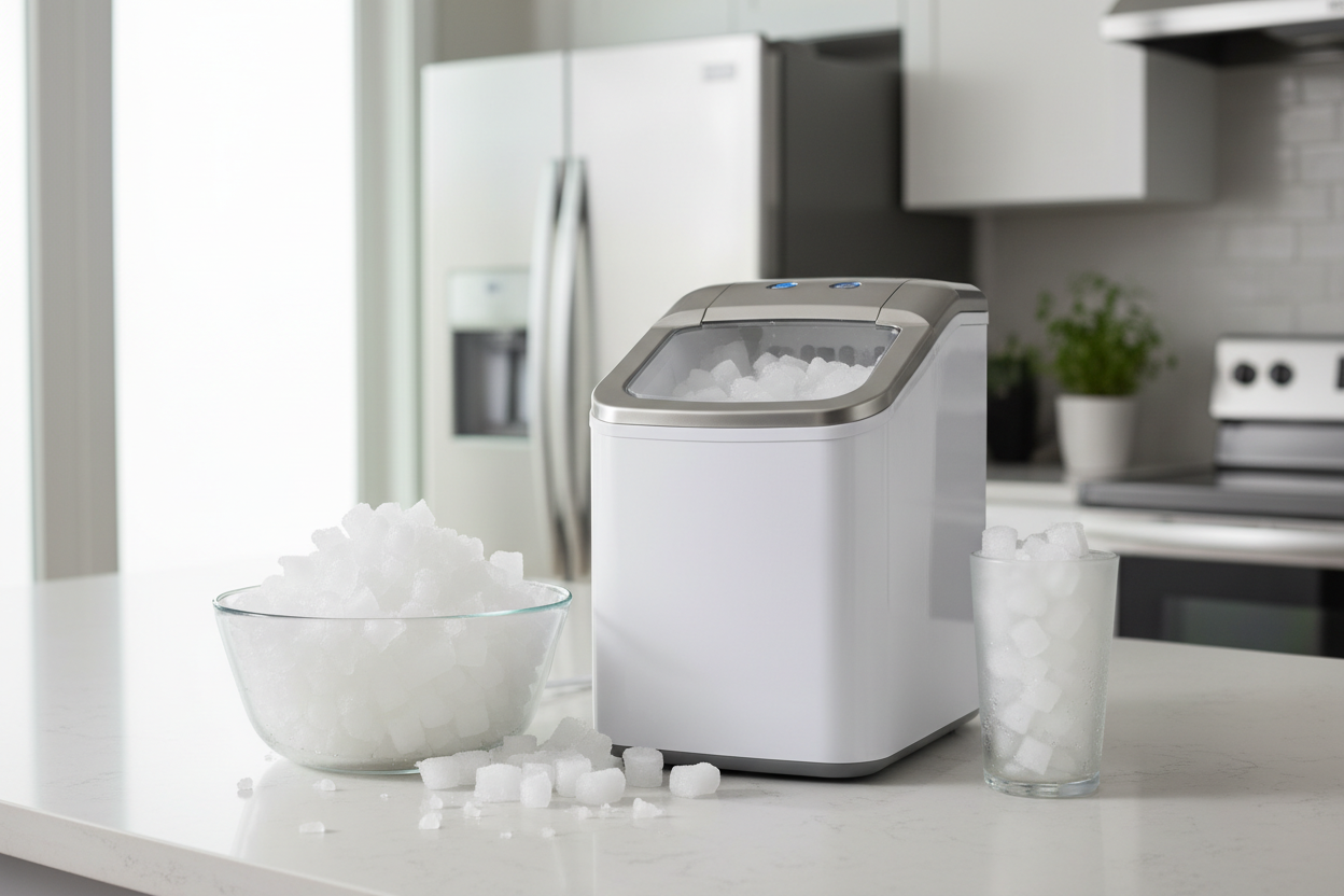 Why a Pellet Ice Maker Countertop Unit Ruins Normal Ice For You