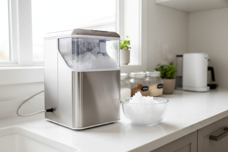 I Hooked Up a Nugget Ice Maker With Water Line So I Never Refill It