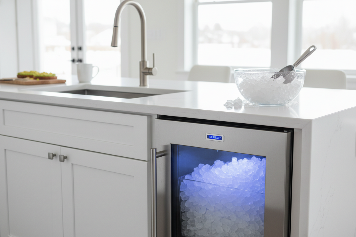 I Gave Up Cabinet Space for the Best Undercounter Nugget Ice Maker
