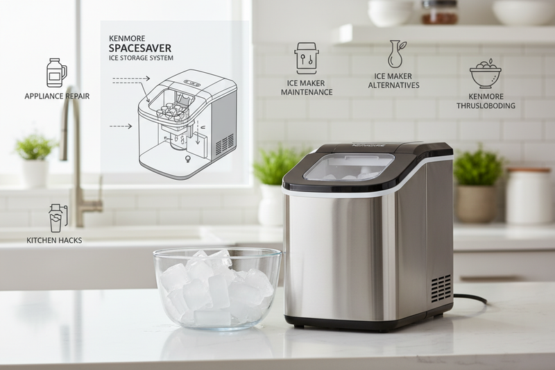 Don't Break Your Kenmore Removable Ice Caddy Trying to Clean It