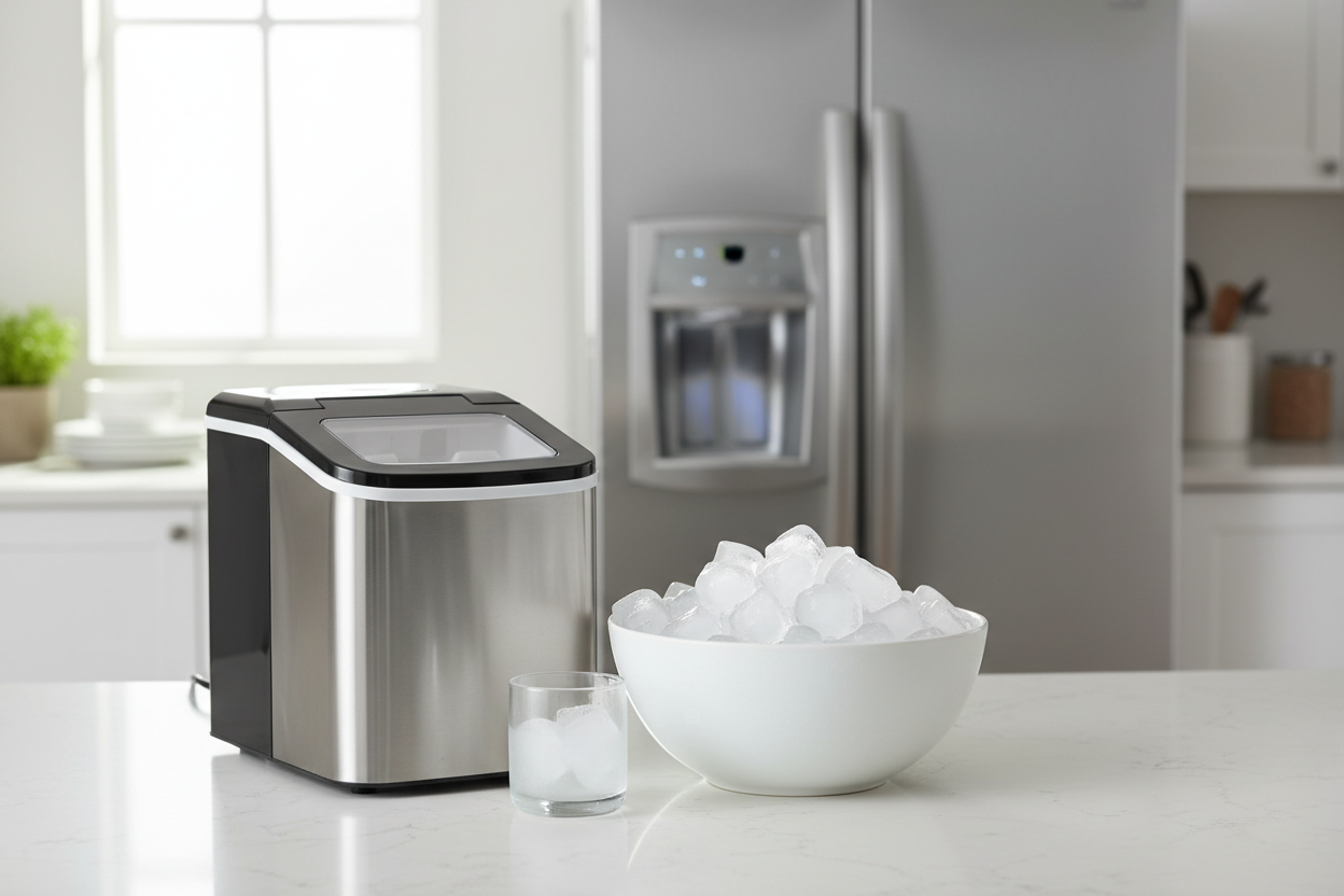 I Finally Bought a No Water Line Ice Maker (And Ditched the Trays)