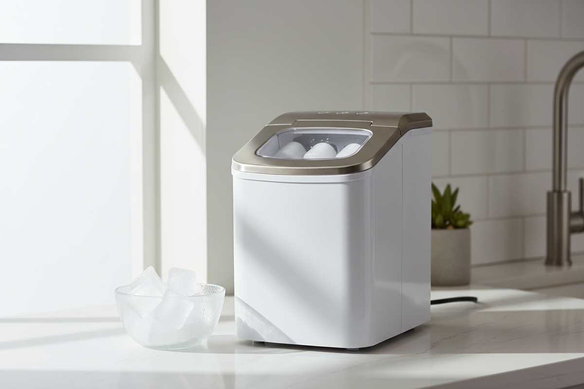 I Needed a Portable Ice Maker Small Enough to Hide