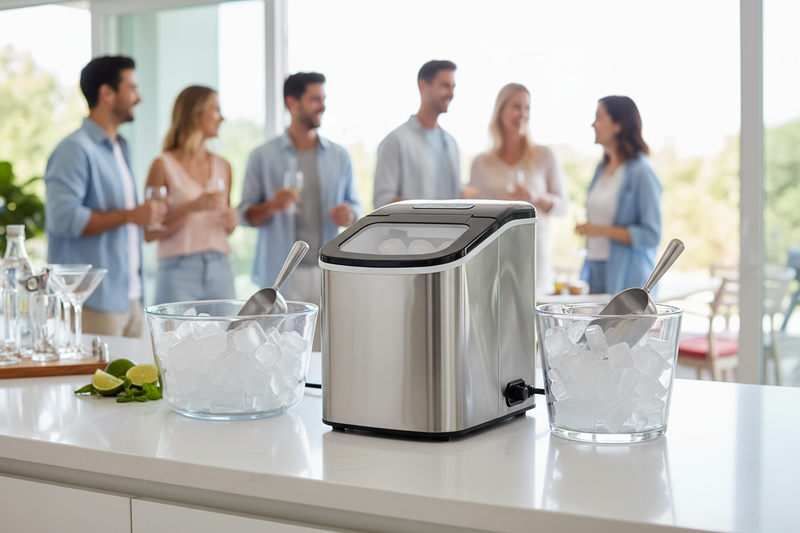 Can an Ice Portable Ice Maker Survive a 20-Person BBQ?