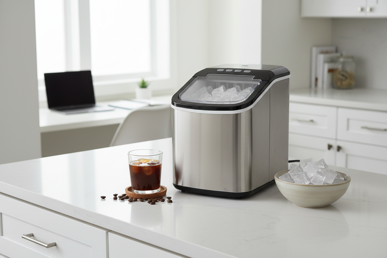 How a Portable Mini Ice Maker Cured My $6 Iced Coffee Habit