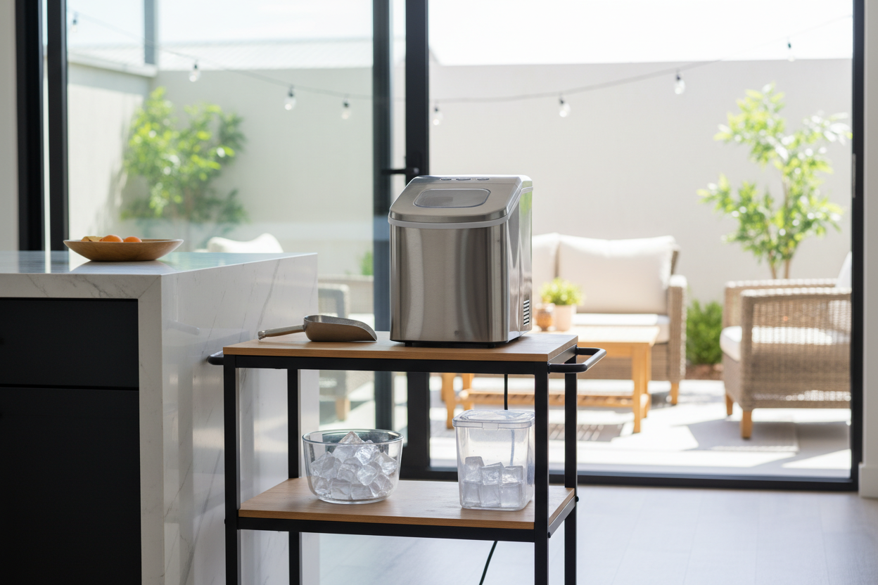 Why My Mobile Ice Maker Lives on a Dedicated Rolling Cart