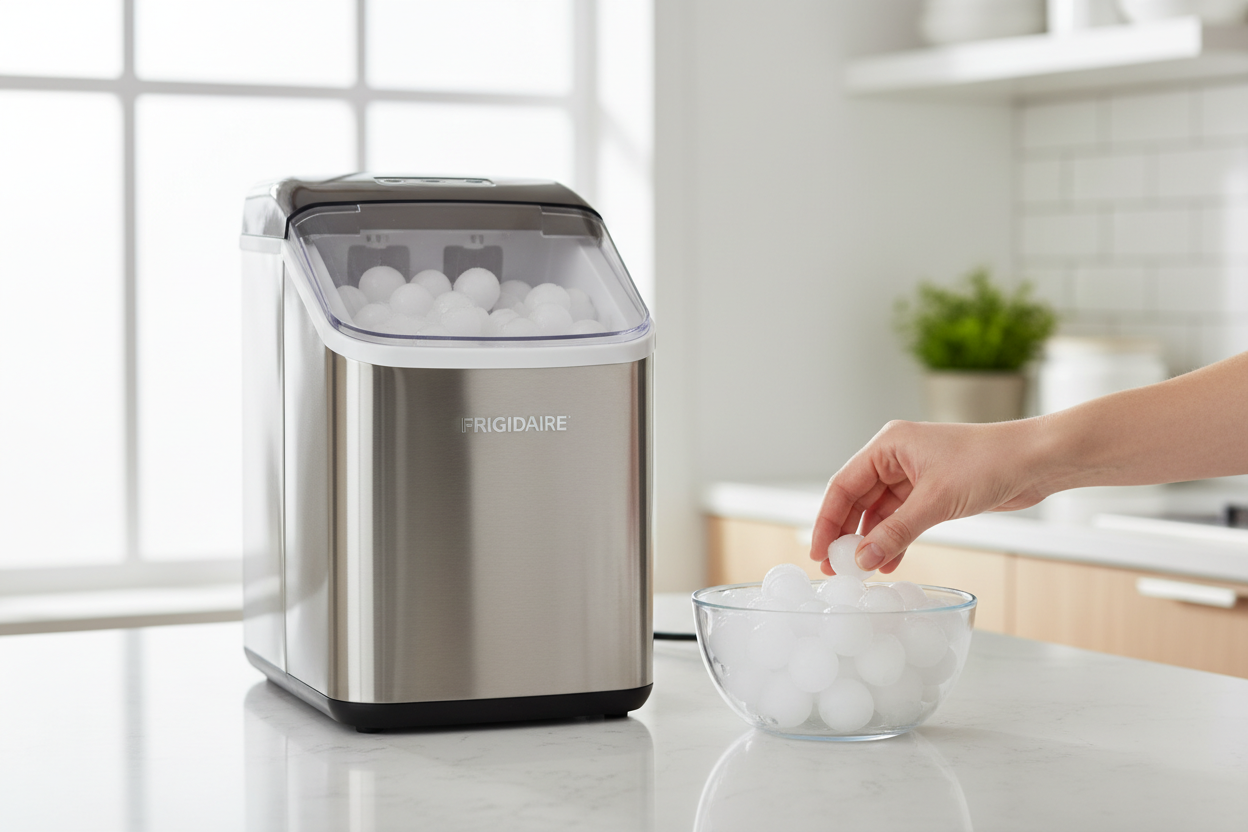 My Week With the Frigidaire Crunch Countertop Nugget Ice Maker 33 lbs