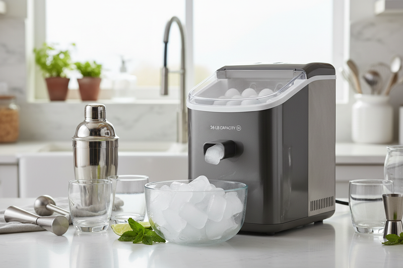 Testing the Improvements Countertop Ice Maker Brands Claim