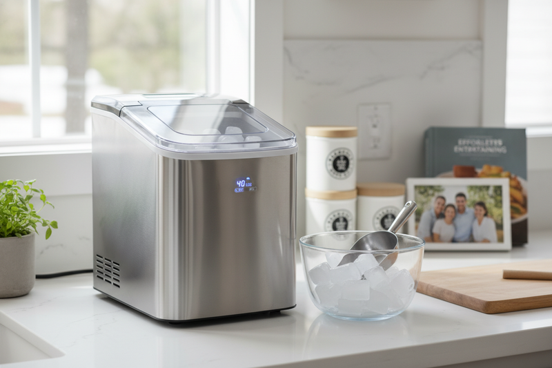 Why I Finally Upgraded My Kitchen to a 40 lb Ice Machine