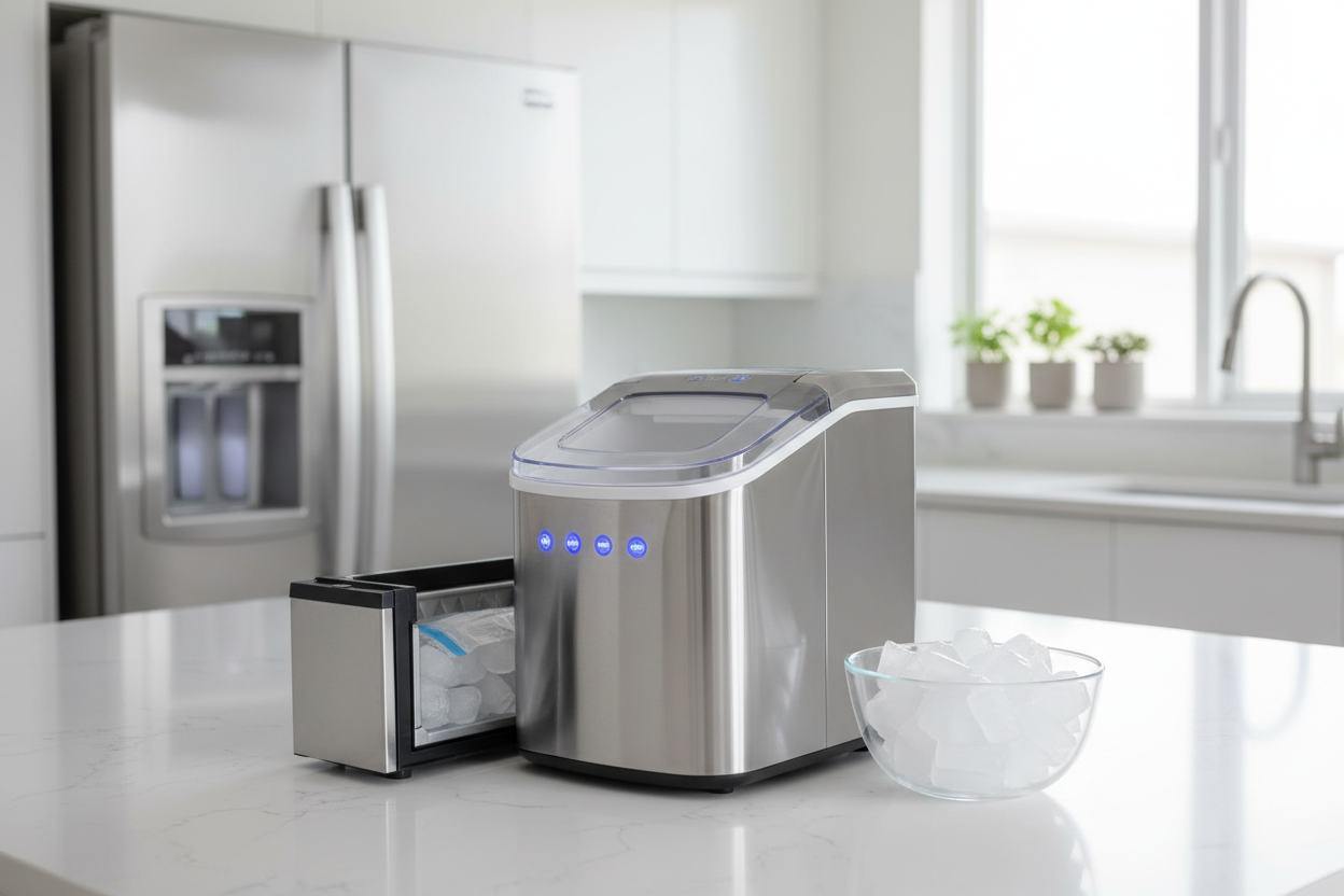 Why Finding an Ice Maker With Freezer Storage Is So Hard