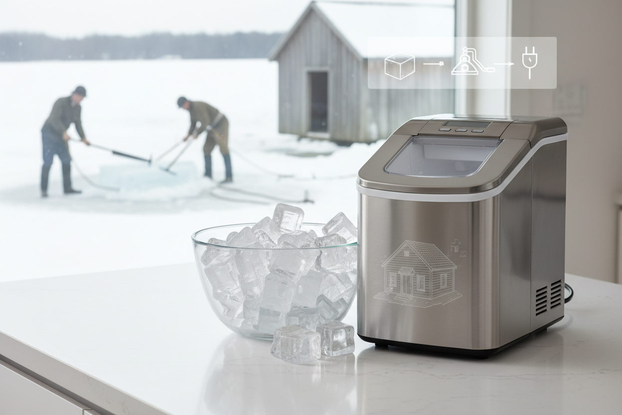 Before Plug-In Machines: How Did They Make Ice in the 1800s?