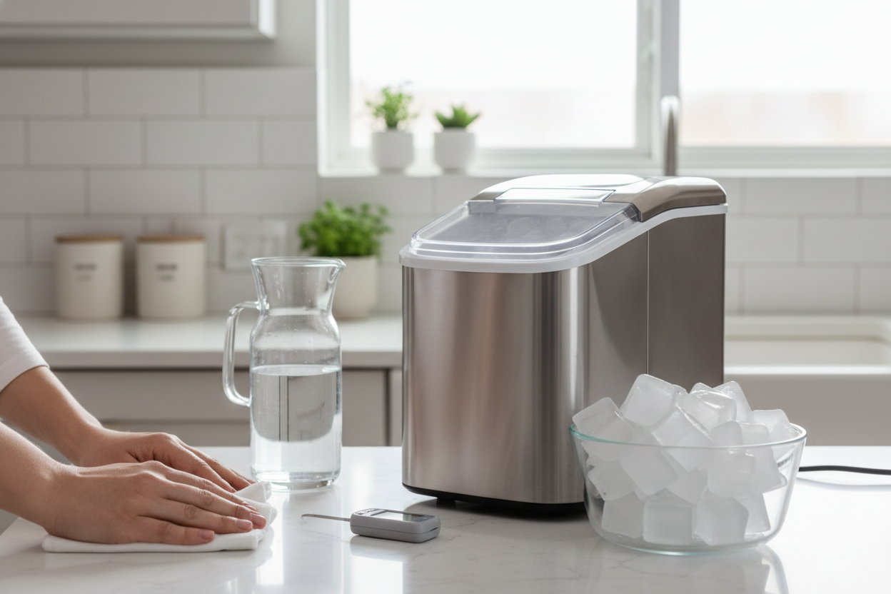 I Ran Hard Water Through a Home Ice Machine for 60 Days