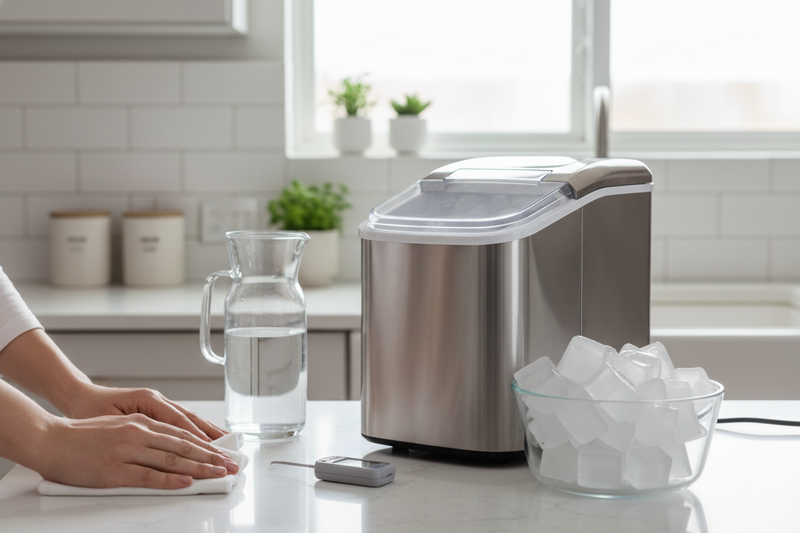 I Ran Hard Water Through a Home Ice Machine for 60 Days