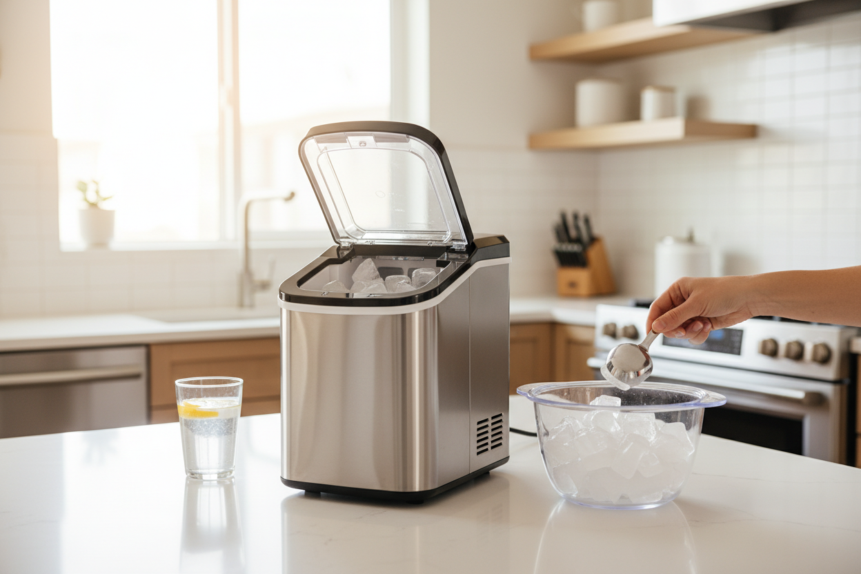 I Ditched My Fridge for a Real Ice Maker for Home Kitchen Use
