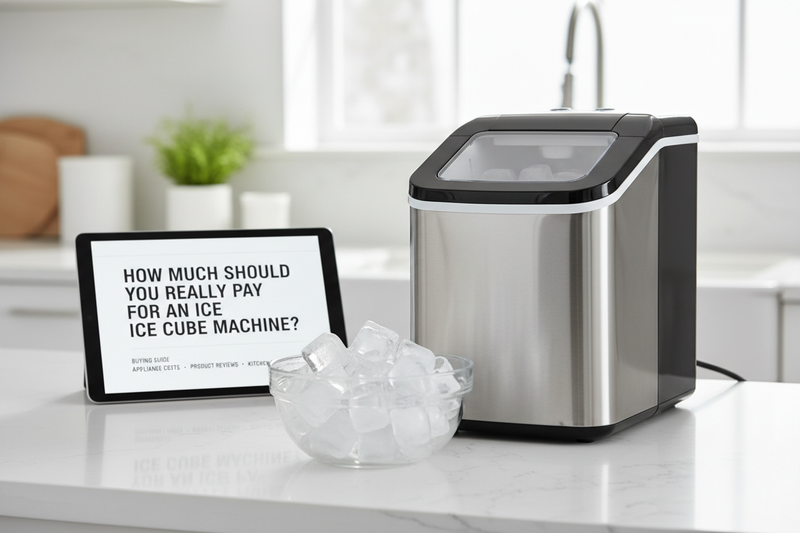 How Much Should You Really Pay for an Ice Cube Machine?