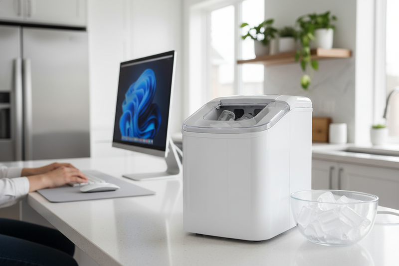 I Put a Mini Ice Cube Maker Machine on My Desk for 30 Days