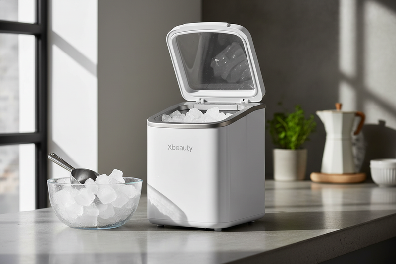 I Crammed the Xbeauty Nugget Ice Maker Into My Tiny Kitchen