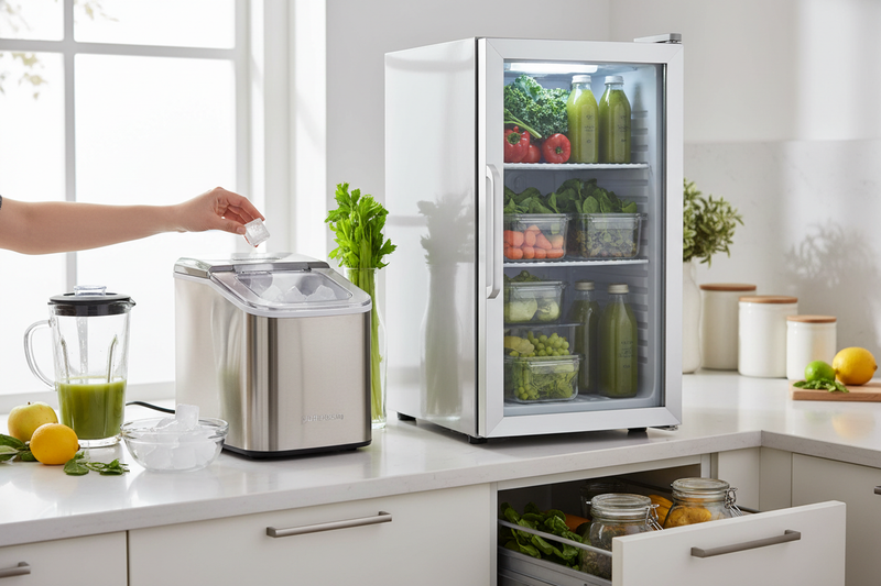 I Ruined $100 of Greens Before Buying a Real Juice Bar Fridge