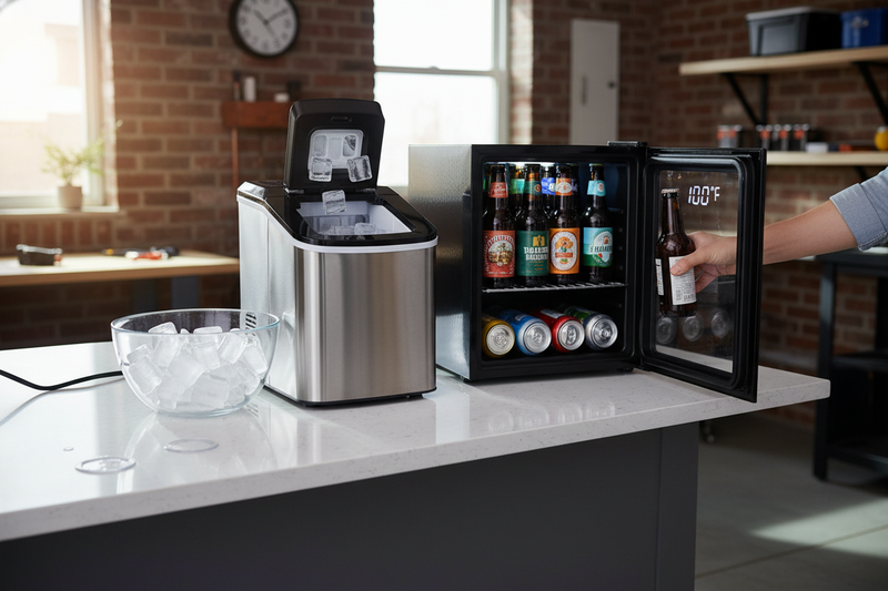 Can a Cheap Fridge for Beer Survive a 100-Degree Garage?