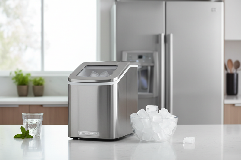 My KitchenAid Side by Side Refrigerator Ice Maker Couldn't Keep Up