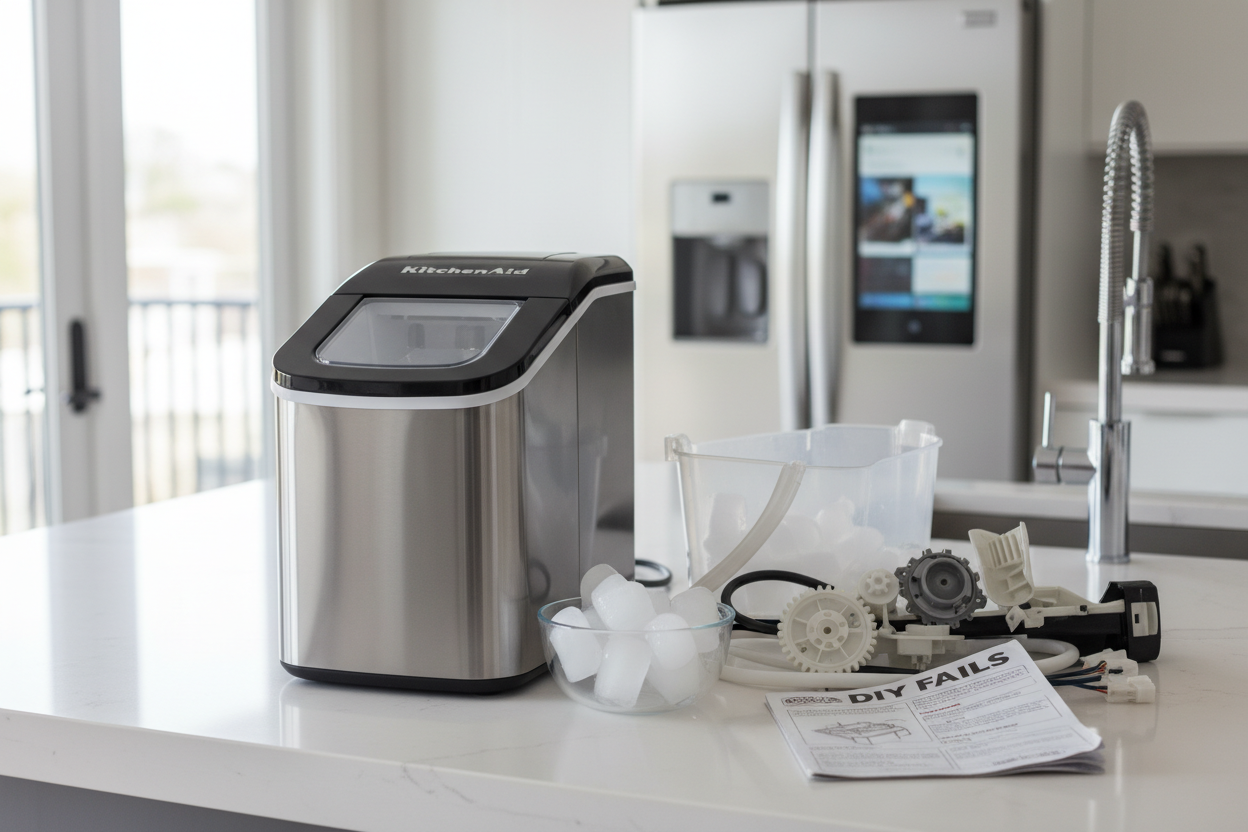 I Tried to Replace KitchenAid Ice Maker Parts and Regretted It