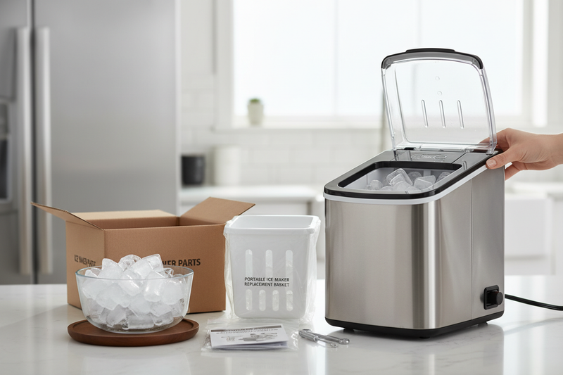 How to Find a Countertop Ice Maker Basket Replacement That Fits