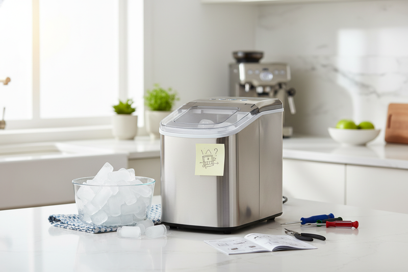 The Only Countertop Ice Maker Repair Worth Trying Before Buying New