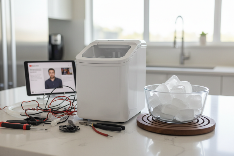 I Followed an Ice Maker Repair YouTube Tutorial. Here's What Broke.