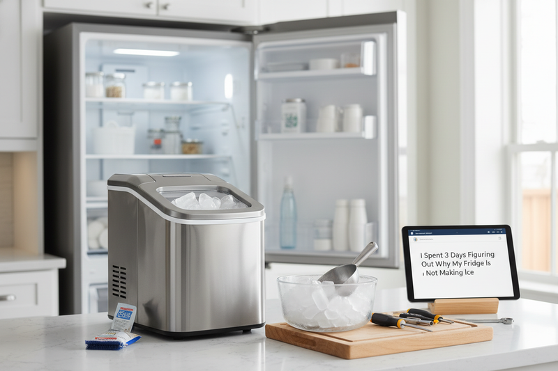 I Spent 3 Days Figuring Out Why My Fridge Is Not Making Ice