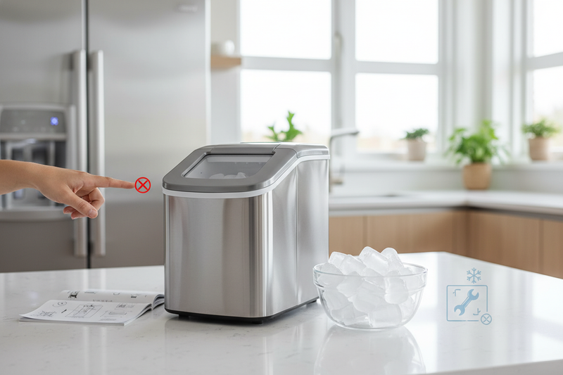 Refrigerator Ice Machine Not Working? Check the Dispenser