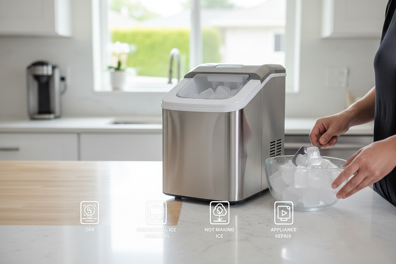 How a Commercial Ice Maker Not Making Ice Forced Me to Downsize