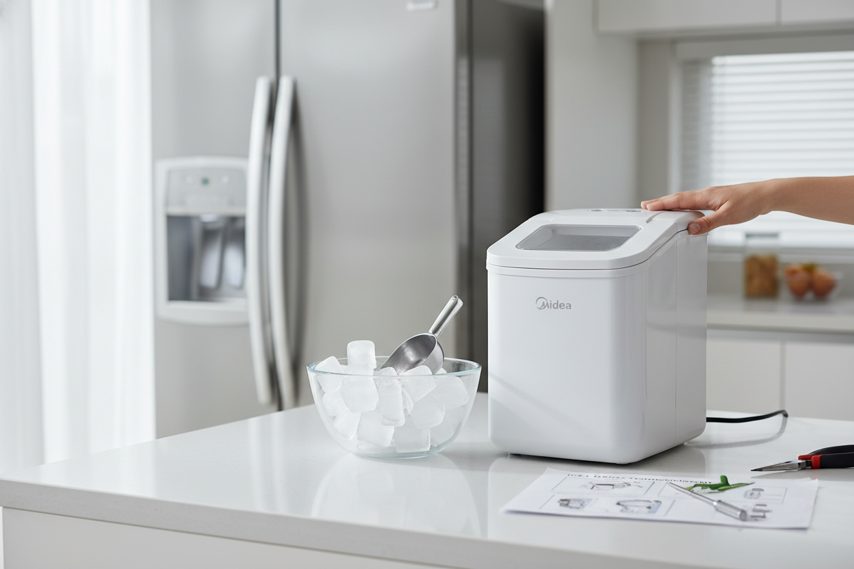 Midea Ice Maker Not Working? The Ridiculously Simple Fix I Found