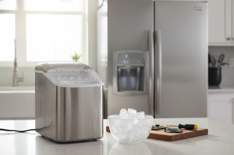 Whirlpool Refrigerator Ice Not Working? The Optics Board Is Lying