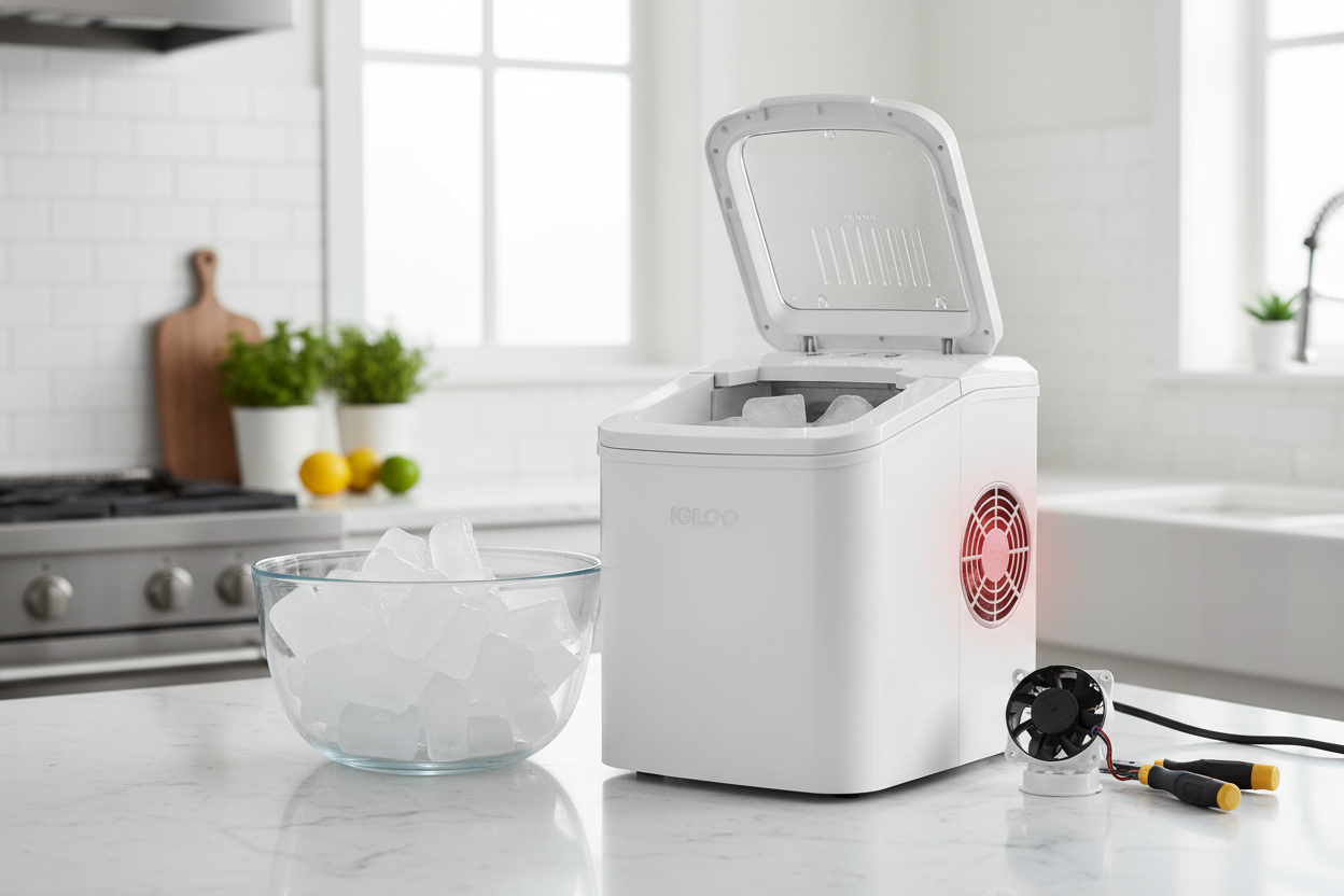 Dead Silent: When an Igloo Ice Maker Fan Not Working Kills the Machine