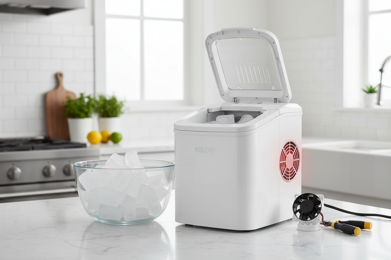 Dead Silent: When an Igloo Ice Maker Fan Not Working Kills the Machine