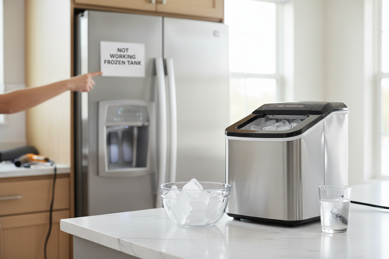 My Fridge Water Dispenser Not Working Was Just a Frozen Tank