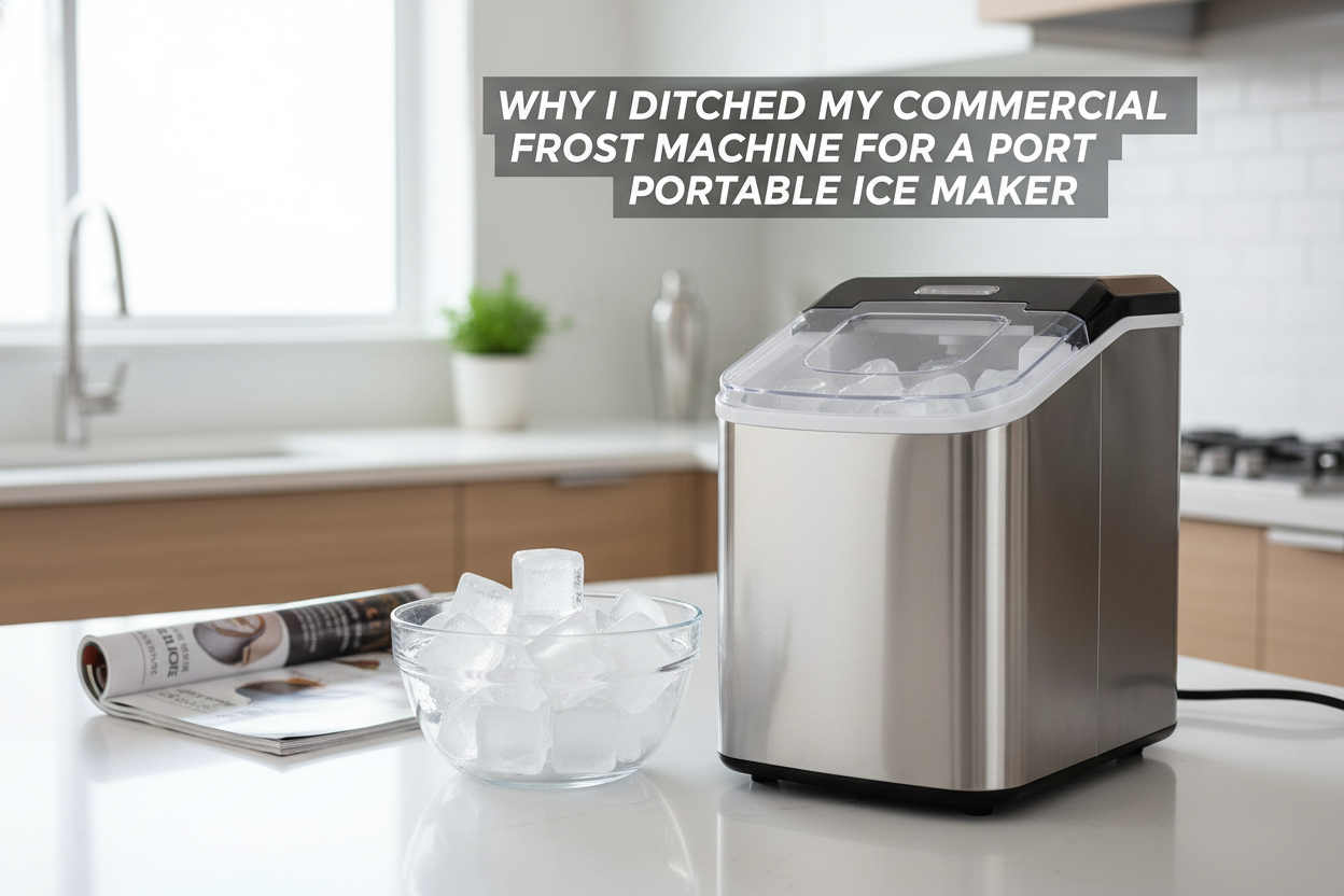 Why I Ditched My Commercial Frost Machine for a Portable Ice Maker