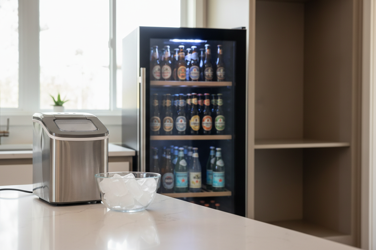 Why I Chose a Freestanding Beverage Fridge Over a Built-In