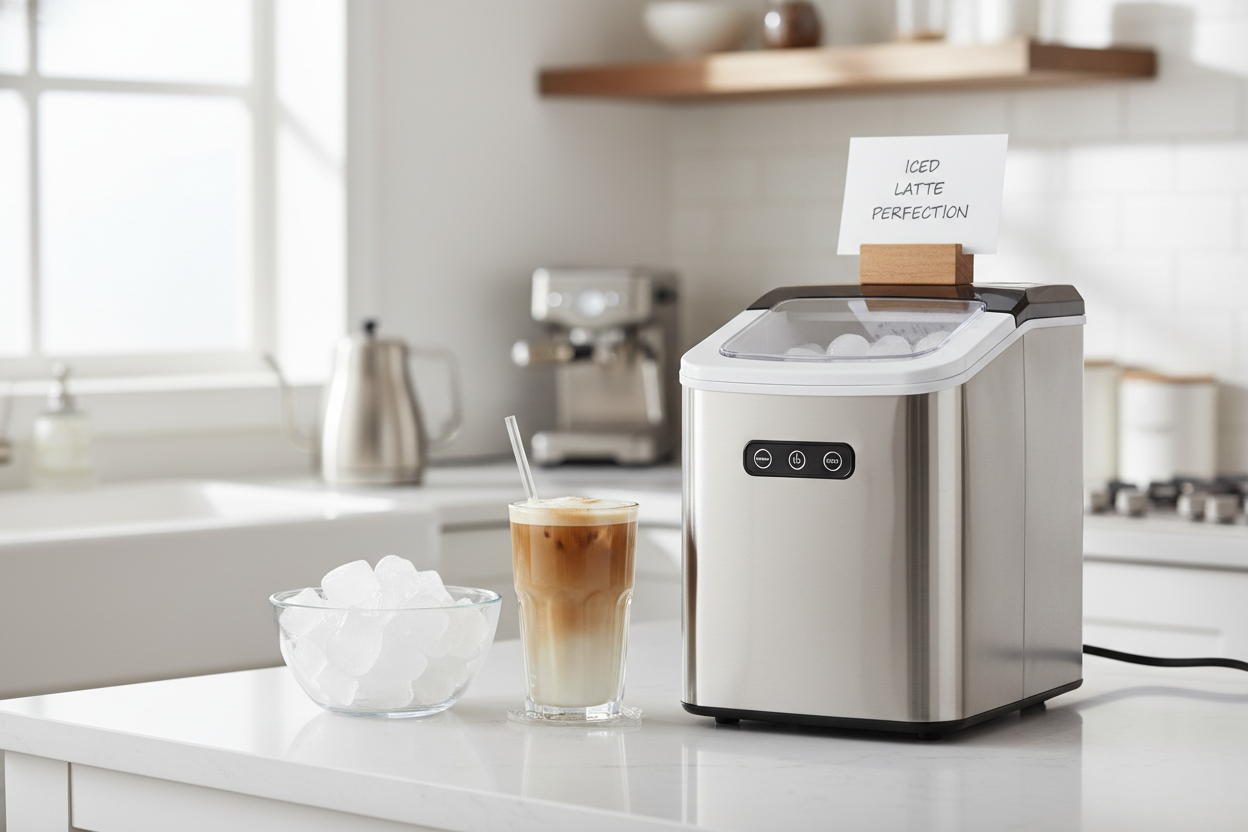 You Don't Need a Coffee Shop Ice Machine for Perfect Iced Lattes