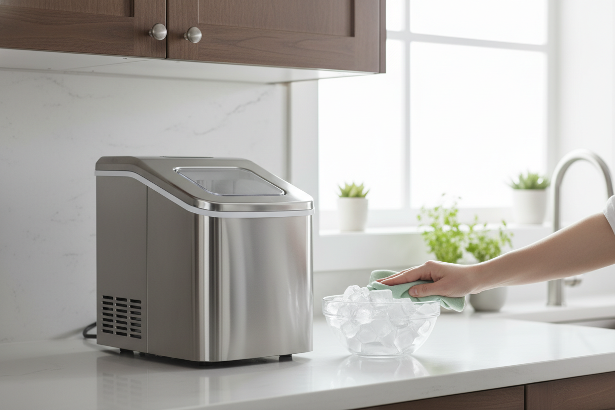 Why Shoving Air Cooled Ice Machines Under Cabinets Ruins Them