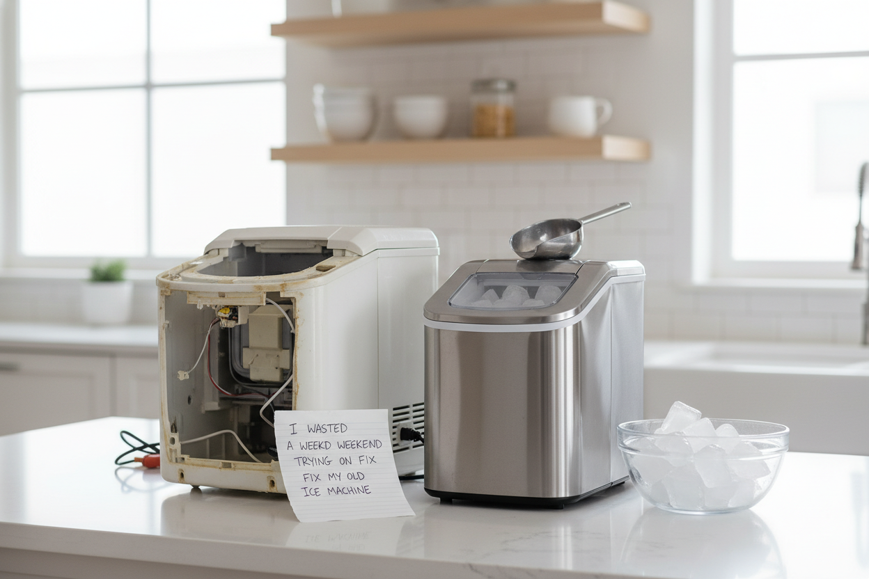 I Wasted a Weekend Trying to Fix My Old Ice Machine